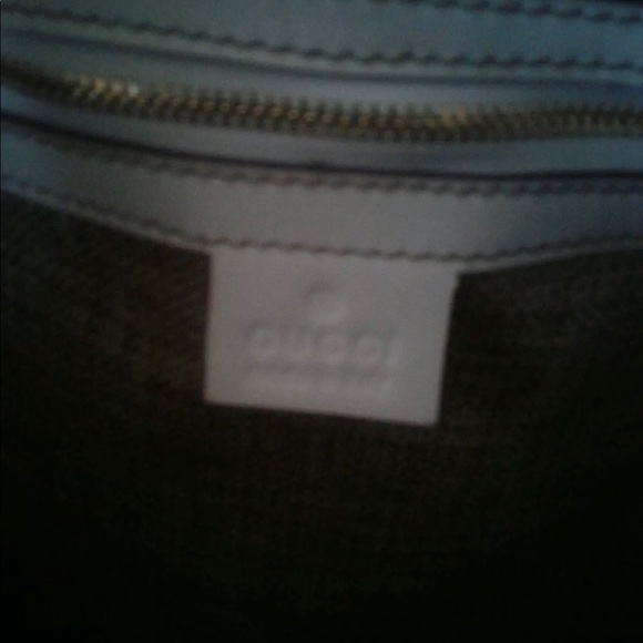 👜 GUCCI Large Monogram Pink Tote Logo Authentic - Picture 6 of 13